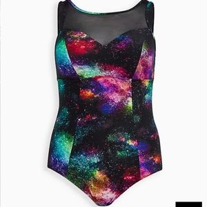 Torrid Galaxy 1 piece swimsuit